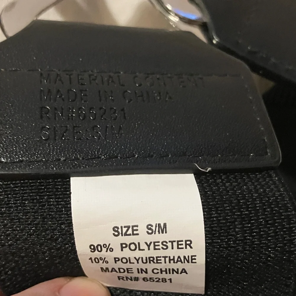 Black‎ Belt with Silver Buckle
